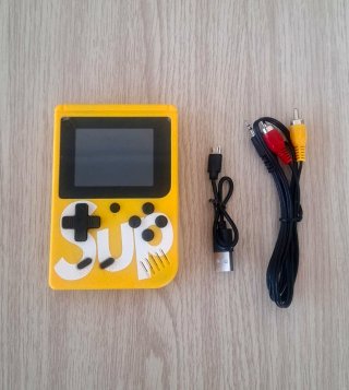 Consola Retro Sup 400 en 1 Amarilla