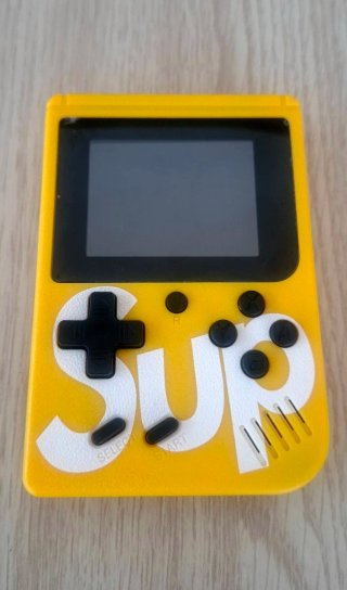 Consola Retro Sup 400 en 1 Amarilla