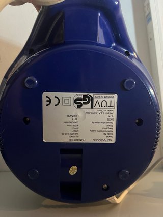 Humidificador Artsana Azul y Amarillo