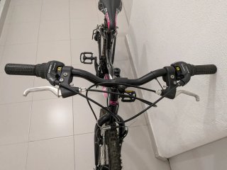 Bicicleta B-Pro 24 Negra y Rosa