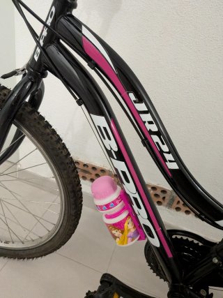 Bicicleta B-Pro 24 Negra y Rosa