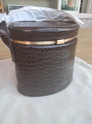 Bolso Zara sin estrenar color marrón chocolate