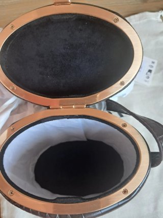 Bolso Zara sin estrenar color marrón chocolate