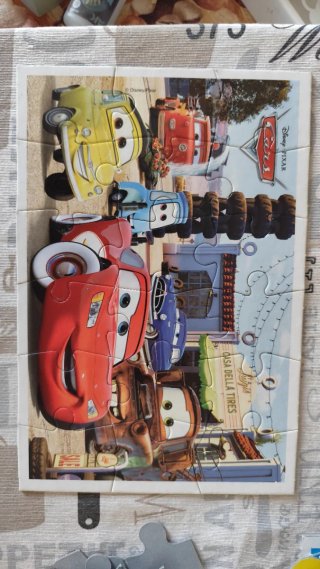 3 Puzzles Disney Pixar Cars Rayo McQueen