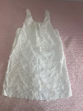 Vestido blanco Zara 11-12 años