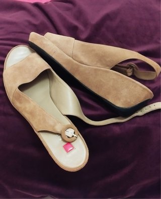 Sandalias HOGL Beige, utilizadas solo una vez