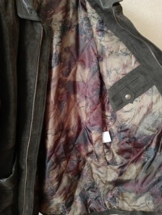Chaqueta de piel vintage