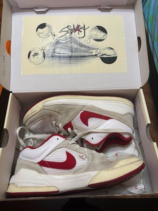 Nike Air Jordan Stadium 90 Rojas y Blancas