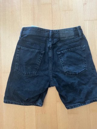 Pantalón corto vaquero Jack & Jones negro