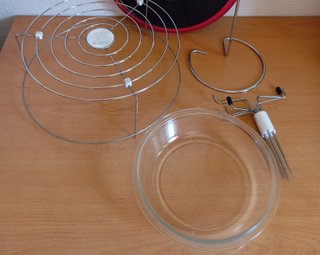 ACCESORIOS MOULINEX MICROONDAS 5 PIEZAS NUEVAS.