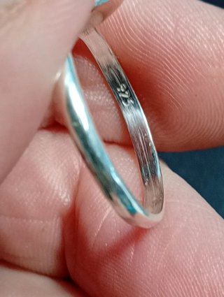 Anillo Plata Ley Piedra lapizlazuli