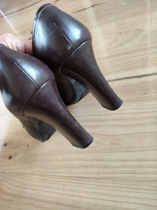 Zapatos Wonders Marrones Piel Talla 37