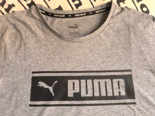 Camiseta Puma Mujer Gris