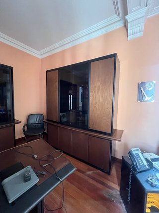 OPORTUNIDAD Libreria de oficina madera y cristal