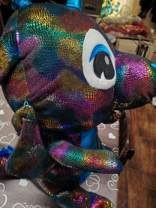 Peluche unicorno multicolore 70cm