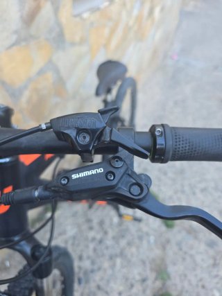 Bicicleta Montaña WRC Negra/Naranja