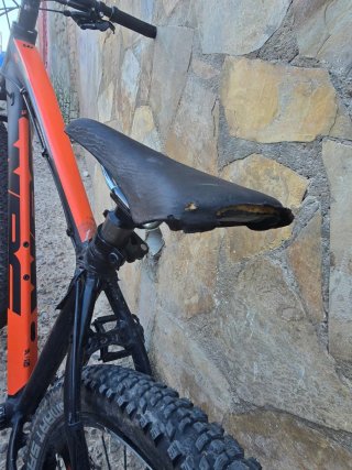 Bicicleta Montaña WRC Negra/Naranja