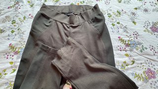 Pantalón verde elástico