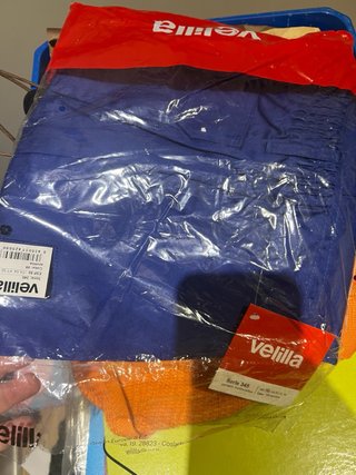 Pantalón multibolsillos Velilla Serie 345 Azul