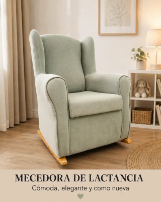 ✨ Mecedora de lactancia como NUEVA | Oportunidad ✨