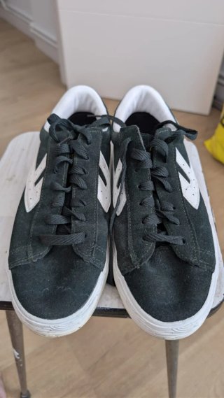 Zapatillas Dime Warrior Shanghai Suede Verdes