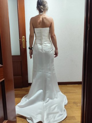 Vestido de novia y torera