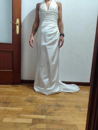 Vestido de novia y torera