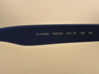 Gafas de sol Ray-Ban niño azul