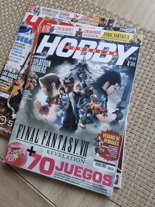 LOTE 3 REVISTAS HOBBYCONSOLAS