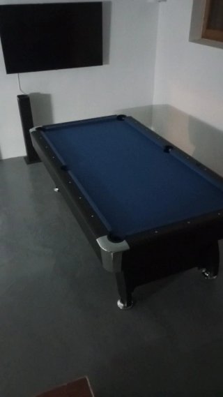 Mesa de billar profesional 8 pies azul
