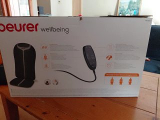Beurer wellbeing. Asiento de masaje Shiatsu