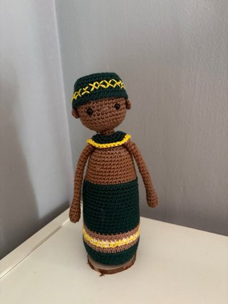 Muñecos de crochet artesanales