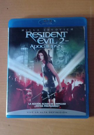 Colección Resident Evil DVD, Blu-Ray y 4K UHD.