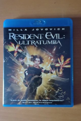 Colección Resident Evil DVD, Blu-Ray y 4K UHD.