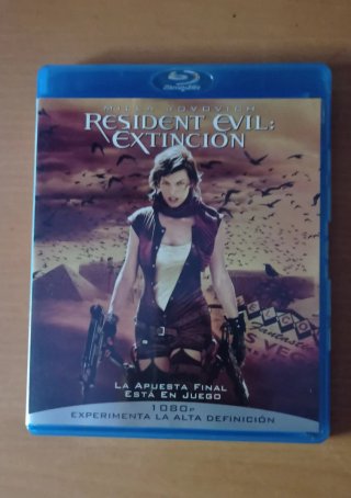 Colección Resident Evil DVD, Blu-Ray y 4K UHD.