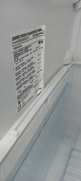 Nevera Combi  Bosch no Frost energía A +