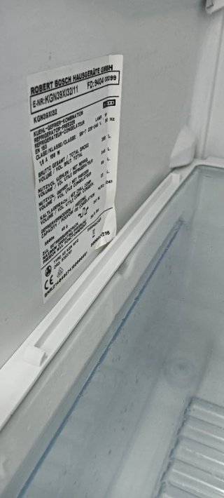 Nevera Combi  Bosch no Frost energía A +