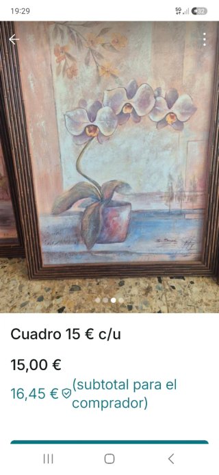 Cuadro infantil niña con sombrero