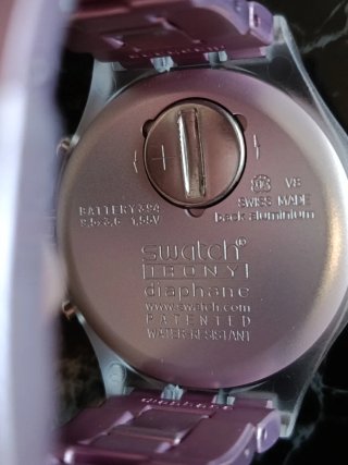 Swatch Irony Diaphane Lilac Reloj