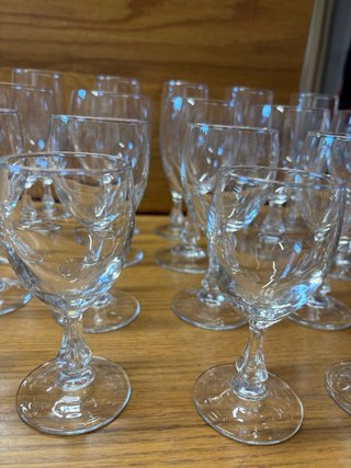 Juego 6 copas de cristal sin estrenar