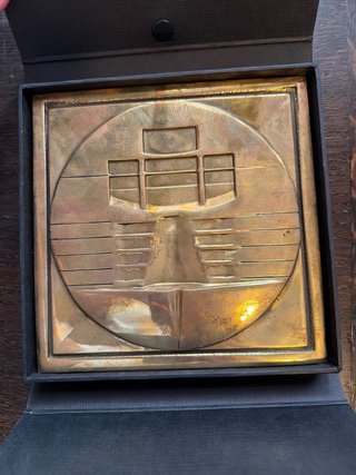Placa Conmemorativa Bolsa de Bilbao