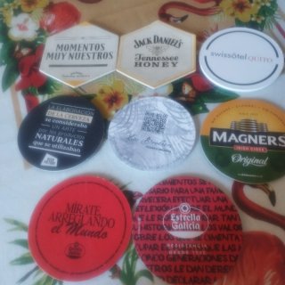 Set di sottobicchieri da birra vari