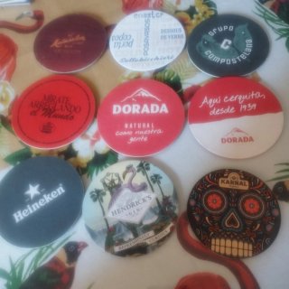 Set di sottobicchieri da birra vari