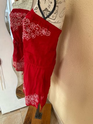 Vestido mini palabra de honor Muchacha