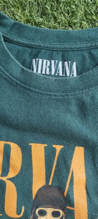 Camiseta XL Nirvana  Pull&Bear