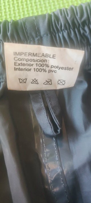 Pantalones impermeables lluvia moto bici montaña