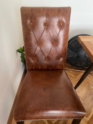 Comedor de madera de teca reciclada  con 4 sillas