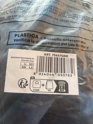 Mochila Ferrino Pachamama 50L Nueva