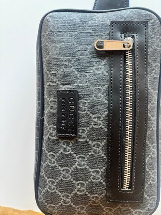 Riñonera Gucci Negra Multicolor