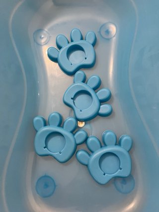 Bañera para bebé con soporte plegable